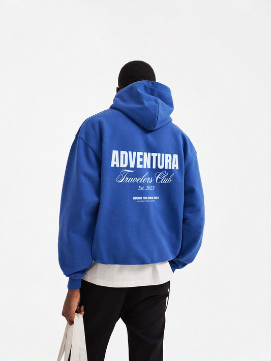 Travelers Club Navy Hoodie