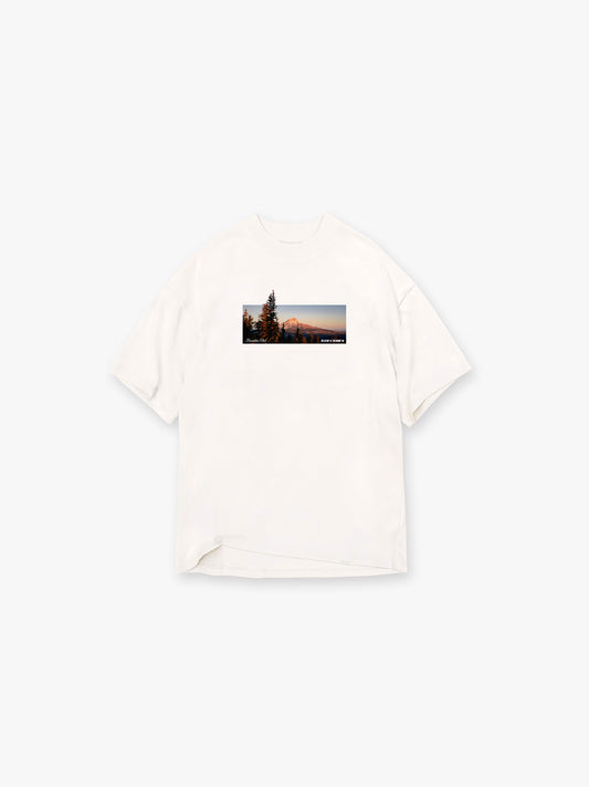 Mount Hood White Tee